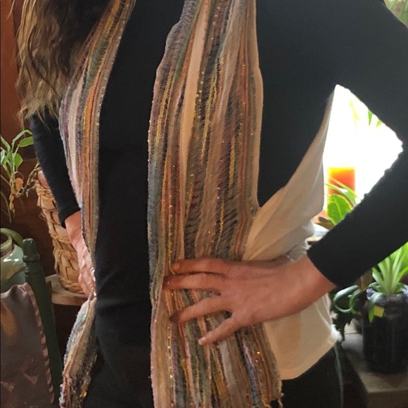 Beautiful handmade multi colored vest - Picture 2 of 8